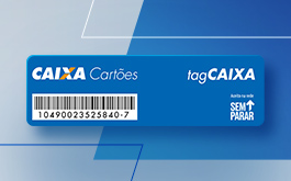 Com a tagCAIXA você não pega filas e faz pagamentos sem sair do carro! Utilize em pedágios, estacionamentos e muito mais.